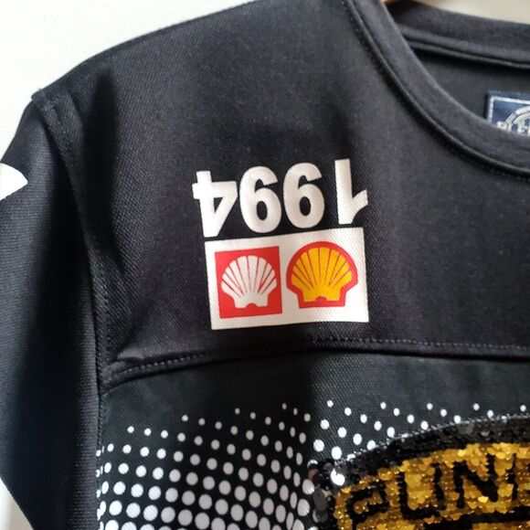 Bleecker & Mercer Jersey Audi Racing Stallion Streetwear Black/White/Red EUC - Picture 7 of 12